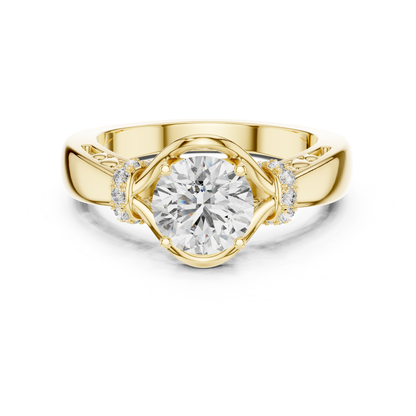 Yellow gold round diamond bypass halo ring design
Yellow gold round diamond halo ring front view
Round diamond bypass halo ring in yellow gold
Split bypass round diamond halo ring design
Yellow gold round diamond halo accent ring
Round brilliant bypass halo diamond gold ring
Yellow gold round diamond ring front profile
Round diamond halo bypass gold band design
Yellow gold diamond bypass halo ring style
Round diamond yellow gold halo ring design