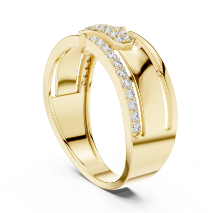 Yellow gold contemporary ring with round diamonds
Luxury yellow gold modern diamond ring
Stylish yellow gold geometric ring with diamonds
Elegant yellow gold open design diamond ring
Premium yellow gold round diamond statement ring
Modern yellow gold ring with pave diamond accents
High polish yellow gold fashion diamond ring
Designer yellow gold ring featuring round cut diamonds
Bold yellow gold luxury contemporary ring
Exclusive yellow gold modern jewelry ring