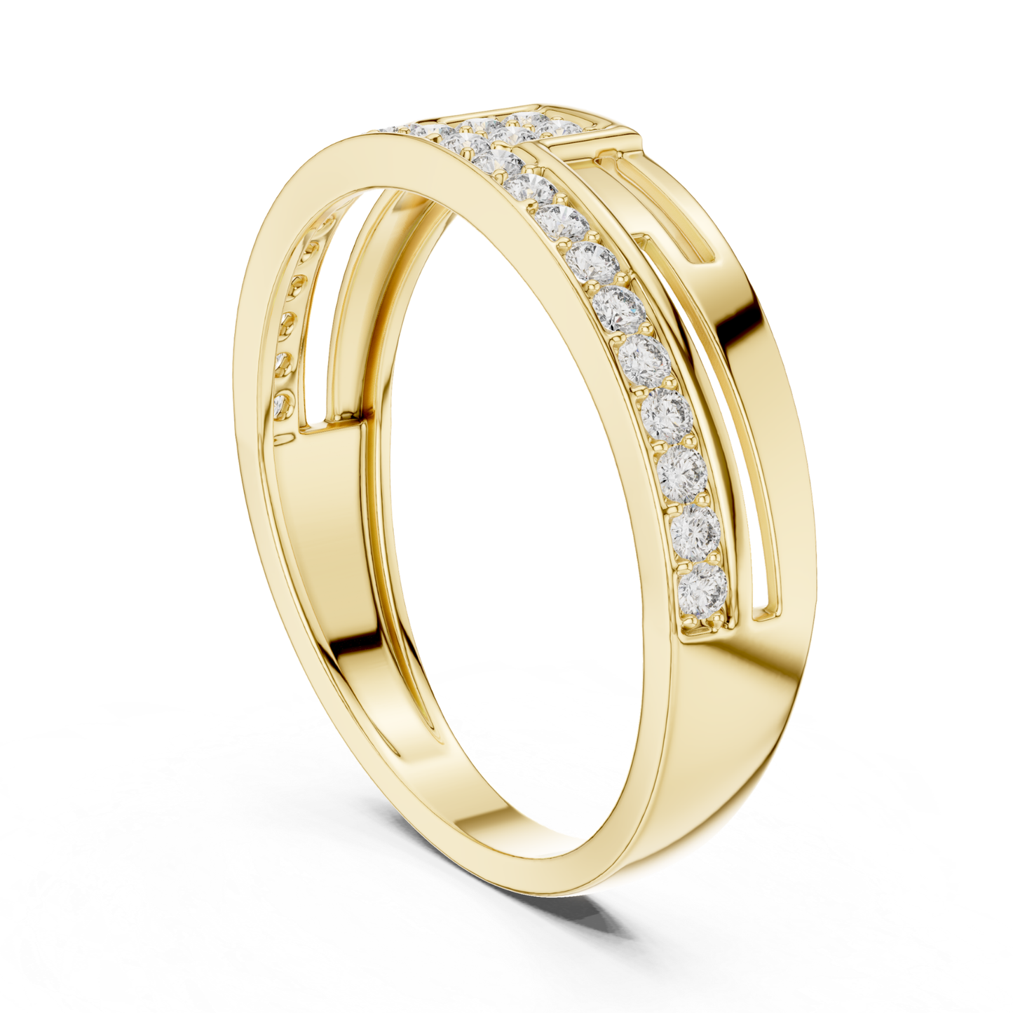 Yellow gold curved pave band ring with round diamonds
Elegant yellow gold round diamond fashion ring
Modern yellow gold diamond band with curved design
Yellow gold geometric ring with pave diamond accents
Luxury yellow gold diamond statement ring for women
Fine jewelry yellow gold curved diamond band ring
Stylish yellow gold contemporary diamond ring design
Handmade yellow gold round diamond ring closeup
Unique yellow gold pave diamond band for women
Yellow gold sparkling diamond curved ring