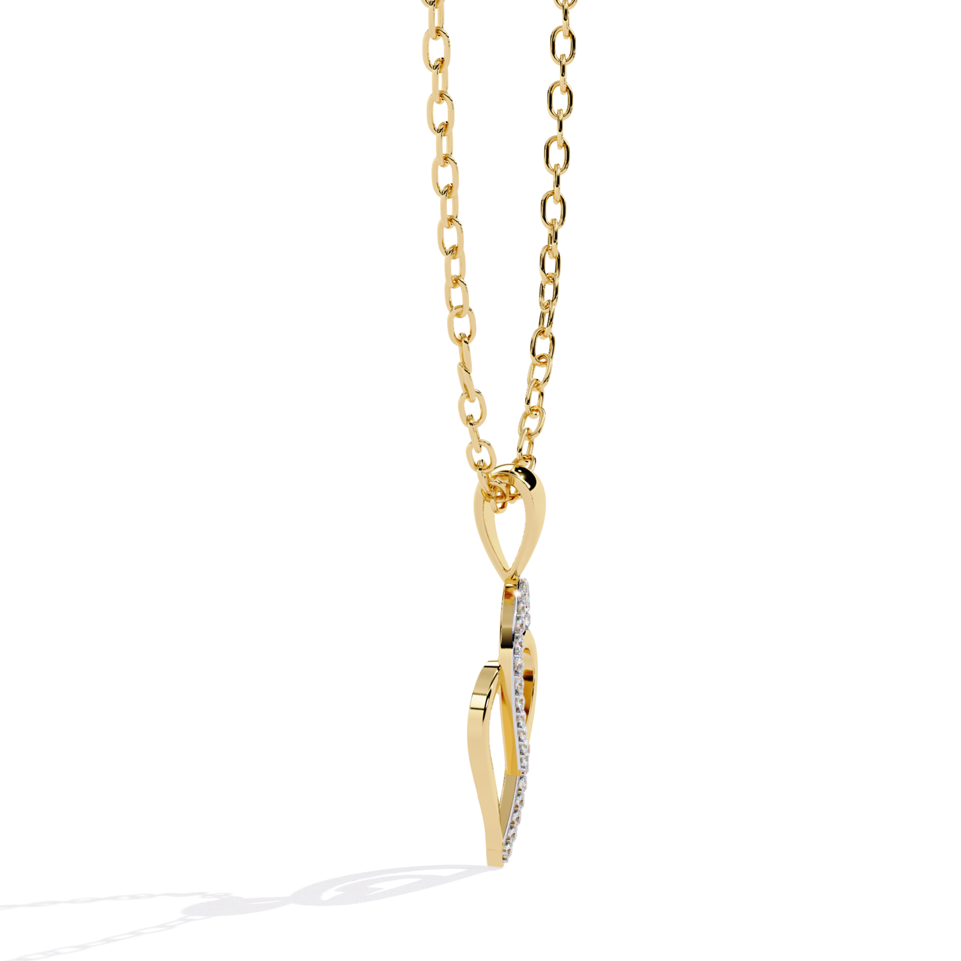Yellow gold double heart pendant side view
Round diamond double heart pendant profile
Yellow gold heart pendant side profile
Side view of double heart diamond pendant
Open heart pendant side angle
Yellow gold diamond heart pendant side
Modern double heart pendant profile
Elegant heart pendant side detail
Round diamond heart pendant side view
Yellow gold layered heart pendant profile