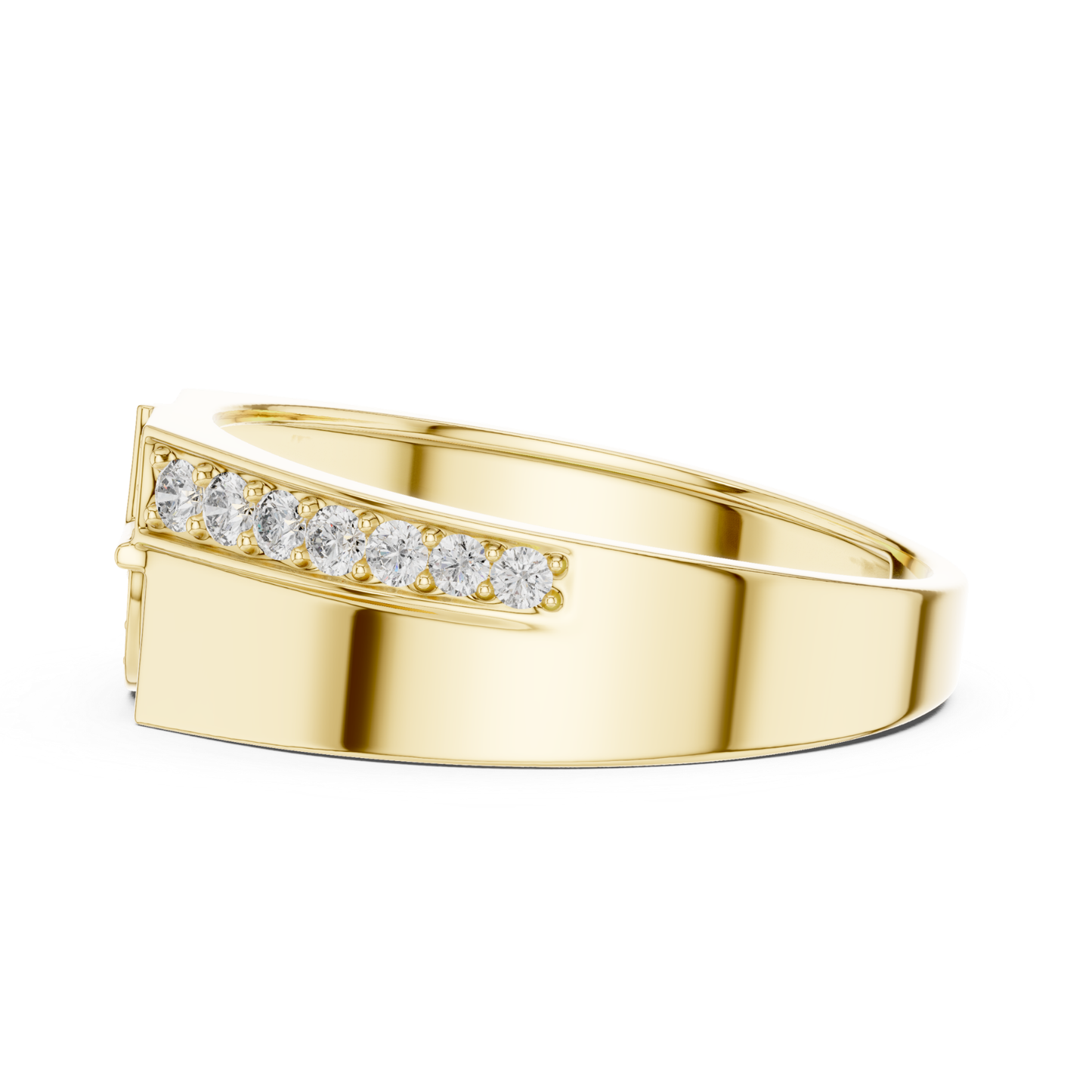 Side profile yellow gold round diamond geometric ring
Yellow gold round diamond band ring side angle
Modern yellow gold geometric diamond statement ring
Polished yellow gold round diamond fashion band ring
Luxury yellow gold geometric designer ring profile
Sleek yellow gold round diamond wide band ring
Contemporary yellow gold diamond accented ring
Elegant yellow gold geometric diamond band profile
Minimal yellow gold round diamond modern ring
Yellow gold geometric diamond ring side profile