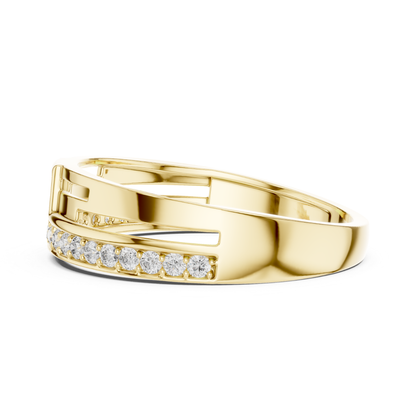 Yellow gold modern open ring band with round diamonds
Elegant yellow gold minimalist diamond band ring
Modern yellow gold geometric diamond fashion ring
Yellow gold sleek open style diamond ring
Luxury yellow gold round diamond band for women
Stylish yellow gold contemporary diamond ring design
Fine jewelry yellow gold open frame ring with diamonds
Unique yellow gold designer diamond band closeup
Handmade yellow gold modern diamond ring
Yellow gold sparkling round diamond open band ring