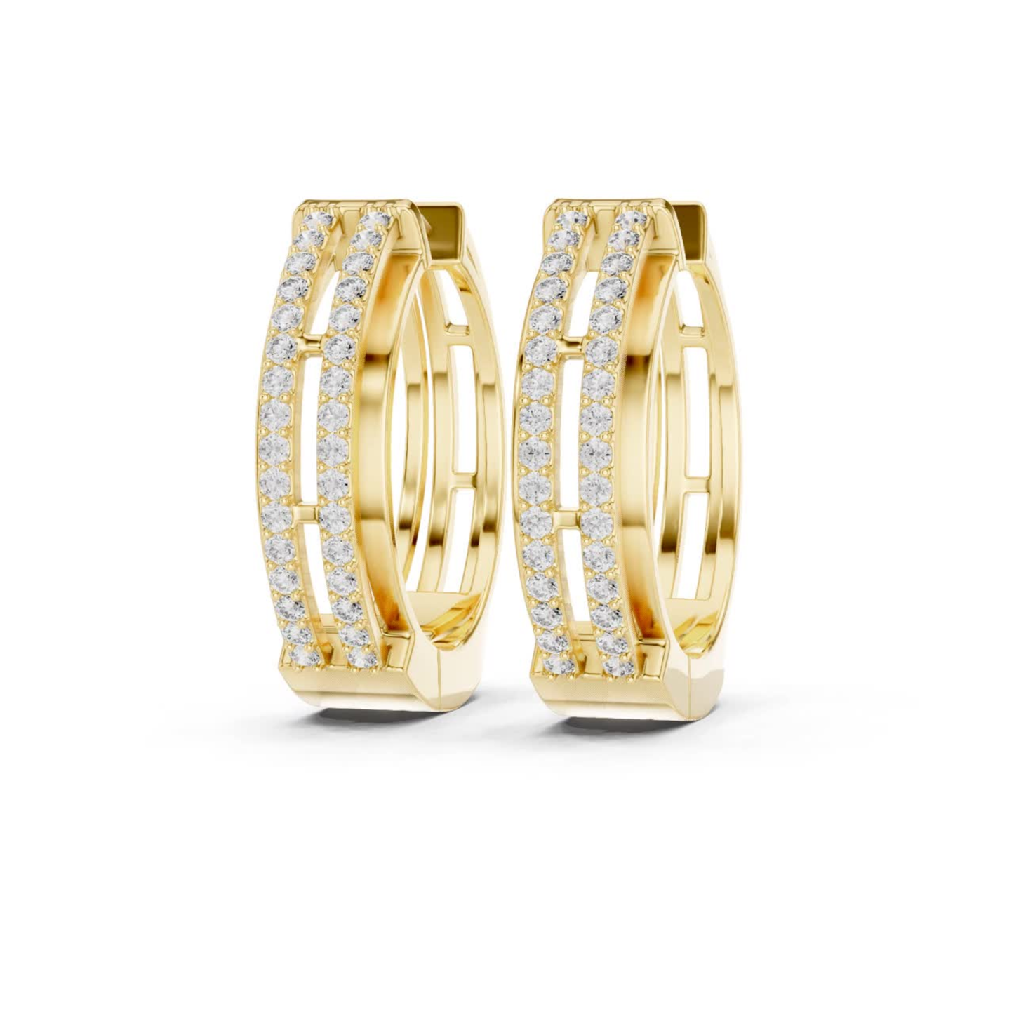 Side View Yellow Gold Round Diamond Hoop Earrings
Round Diamond Pave Hoop Earrings Side View
Yellow Gold Diamond Huggie Hoops Side Profile
Double Row Round Diamond Hoop Earrings
Side Angle Round Diamond Hoop Earrings
Yellow Gold Pave Diamond Huggie Earrings
Round Diamond Open Hoop Earrings Side View
Yellow Gold Diamond Hoop Earrings Profile View
Pave Set Round Diamond Hoop Earrings
Side View Double Row Diamond Hoop Earrings