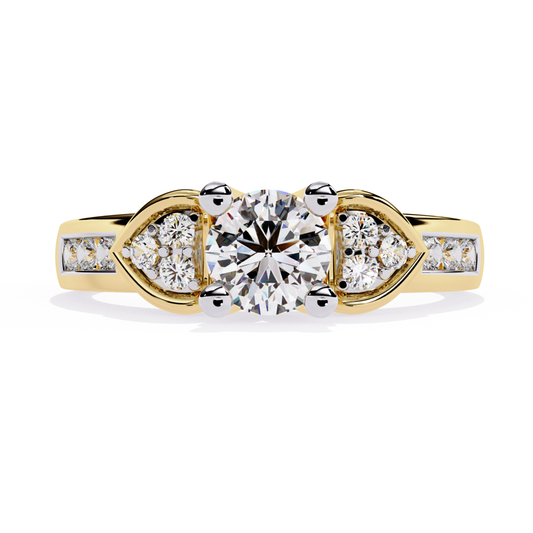 Yellow gold round diamond ring front view
Round diamond ring yellow gold center stone
Yellow gold round diamond ring close front angle
Round cut diamond ring yellow gold band
Yellow gold round diamond ring detailed front look
Round diamond ring yellow gold prong setting
Yellow gold round diamond ring top front design
Round diamond ring yellow gold side accent stones
Yellow gold round diamond ring clear center focus
Round diamond ring yellow gold classic front view