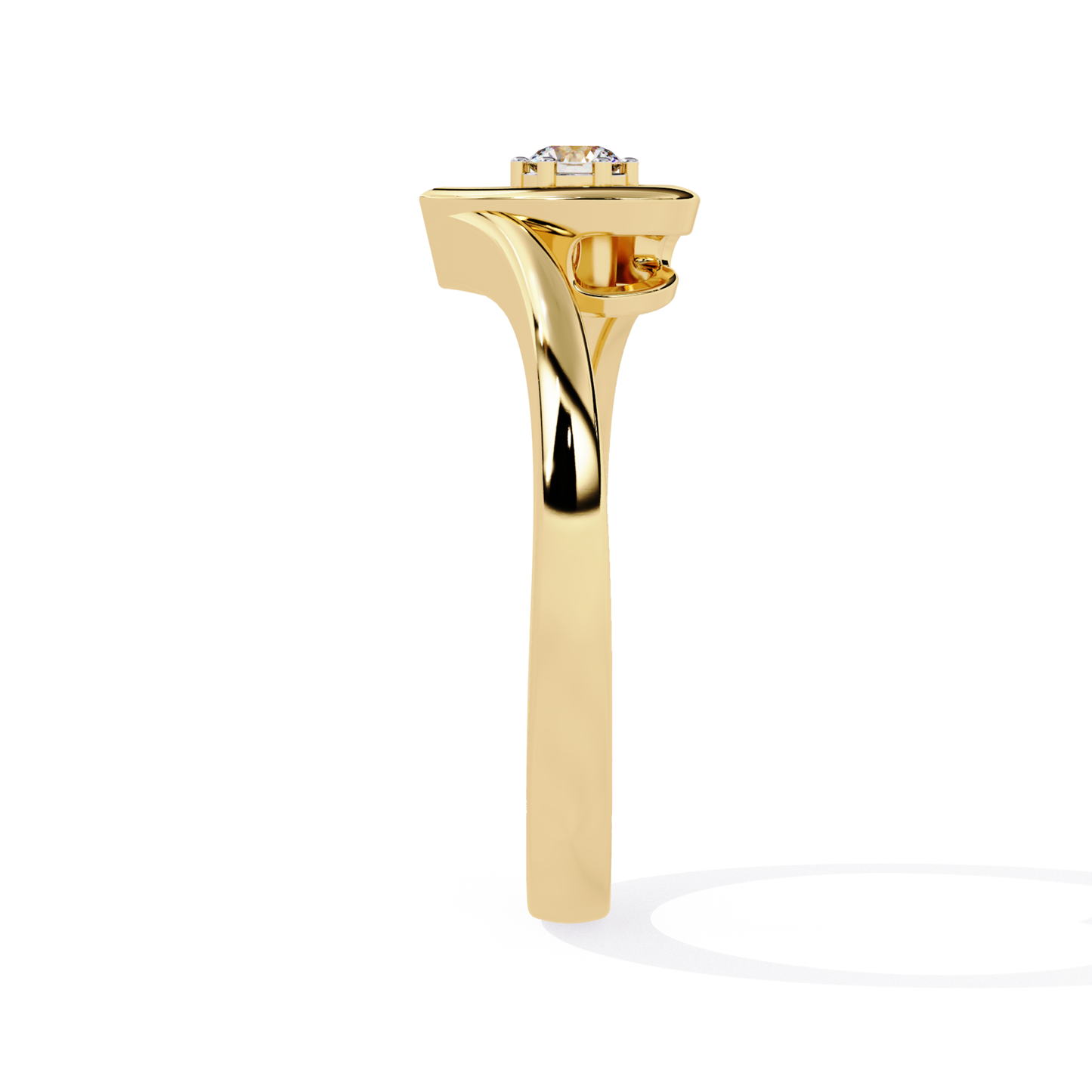 Yellow gold ring with round diamond side angle
Side angle view of yellow gold round diamond ring
Yellow gold round diamond ring from side
Side facing yellow gold ring with round diamond
Yellow gold solitaire ring side angle view
Round diamond set yellow gold ring side
Yellow gold smooth band round diamond side
Side look yellow gold round diamond ring
Yellow gold ring side angle round stone
Classic yellow gold round diamond side view