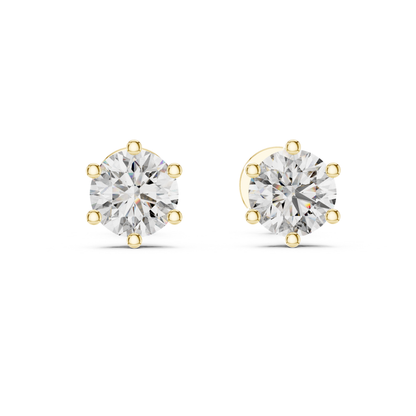Yellow gold round diamond stud earrings
Round diamond solitaire stud earrings
Six prong round diamond stud earrings
Yellow gold diamond stud earrings
Classic round diamond stud earrings
Round solitaire diamond earrings
Yellow gold prong set diamond studs
Round brilliant diamond stud earrings
Minimal round diamond stud earrings
Round diamond earrings in yellow gold