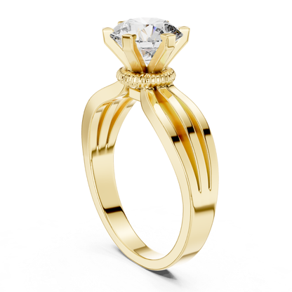 Yellow gold round solitaire split shank diamond ring
Profile split shank round diamond yellow gold ring
Yellow gold split band solitaire diamond ring design
Round diamond split shank ring design style
Yellow gold solitaire ring with split shank band
Polished yellow gold split shank diamond ring design
Minimal split shank solitaire ring design style
Round brilliant diamond split shank ring design
Yellow gold round diamond split band ring design
Classic split shank solitaire diamond ring design