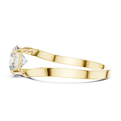 Yellow gold solitaire diamond ring profile view
Yellow gold diamond ring profile with slim band
Yellow gold prong set solitaire diamond ring
Polished yellow gold solitaire ring profile
Yellow gold engagement ring profile design
Classic yellow gold diamond ring profile
Yellow gold ring with elevated diamond setting
Minimal yellow gold solitaire ring profile
Yellow gold diamond ring side profile design
Fine yellow gold solitaire engagement ring profile
