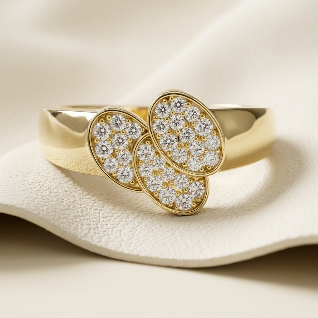 Yellow Gold Triple Oval Cluster Diamond Band
Triple Oval Diamond Band Ring
Yellow Gold Cluster Diamond Band
Oval Cluster Diamond Statement Band
Modern Triple Oval Diamond Ring
Yellow Gold Diamond Band Close Up
Triple Oval Diamond Ring Design
Gold Cluster Diamond Statement Ring
Oval Diamond Band Front View
Triple Oval Cluster Diamond Ring