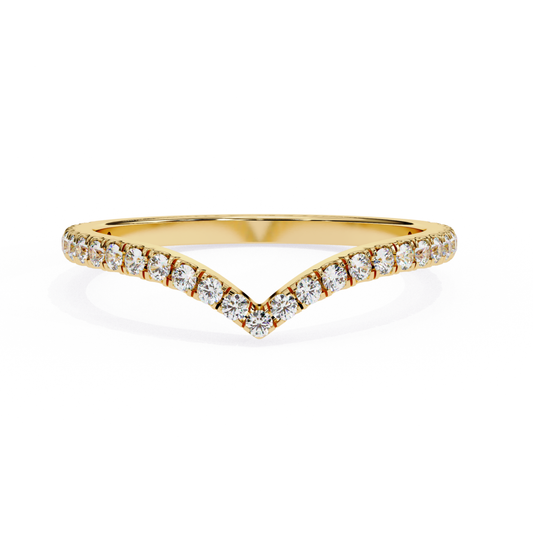 Yellow gold V curve diamond band
V shape diamond band yellow gold
Yellow gold chevron diamond ring
V curve band with diamonds
Yellow gold pointed diamond band
V design diamond band
Yellow gold diamond V band
Chevron style diamond band
Yellow gold V tip diamond band
V curve diamond ring yellow gold