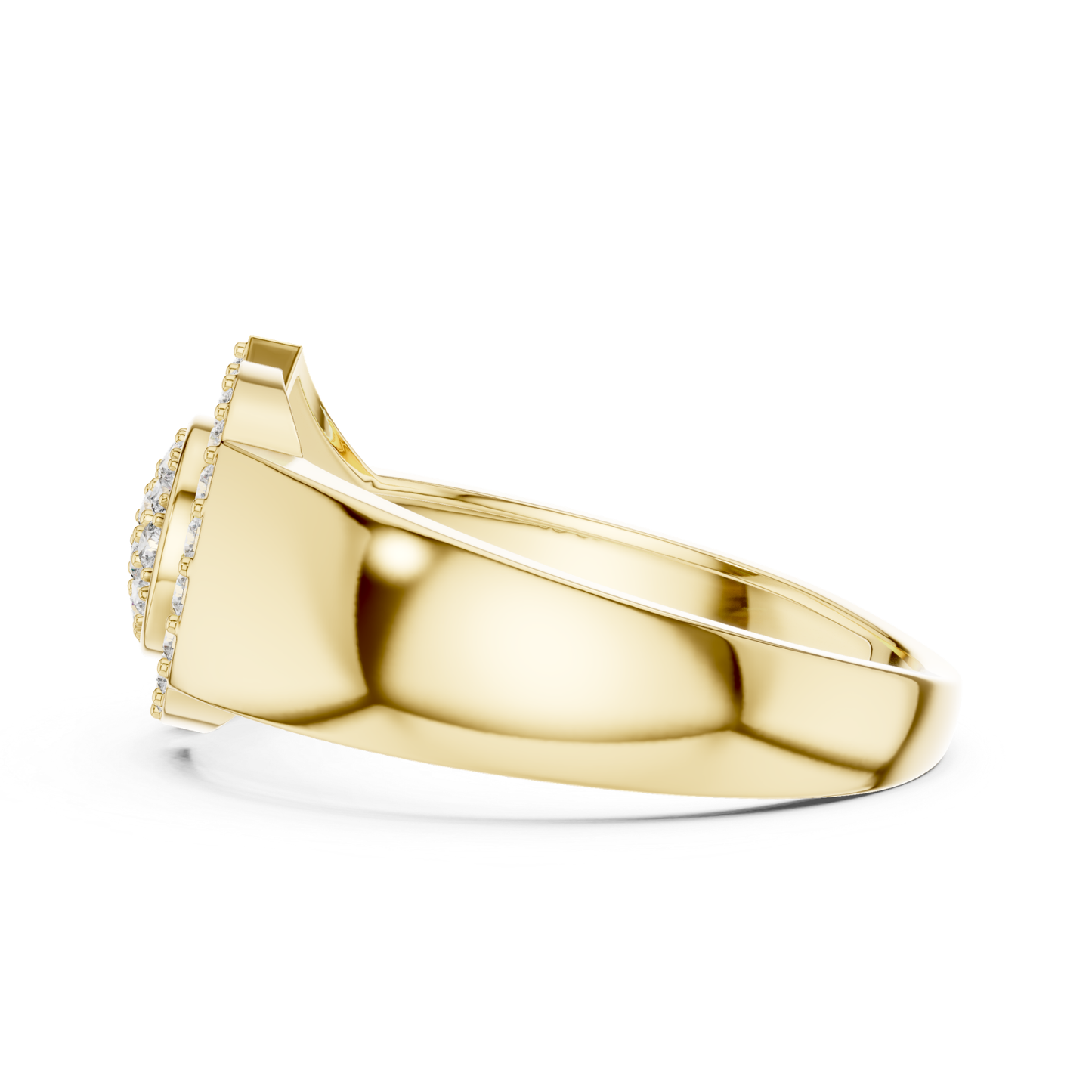 Yellow gold wide band diamond statement ring
Side profile yellow gold diamond band ring
Modern wide shank diamond gold ring design
Yellow gold bold diamond fashion ring side
Contemporary wide band diamond gold ring
Sleek yellow gold statement diamond ring
Geometric yellow gold diamond ring profile
Wide shank diamond yellow gold ring style
Yellow gold modern diamond statement band
Designer wide band diamond gold ring