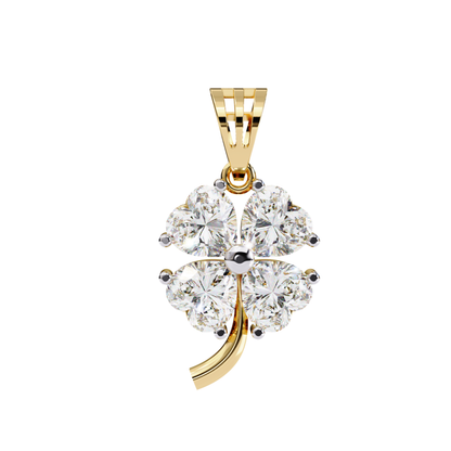 Four leaf diamond clover pendant in yellow gold
Yellow gold diamond clover pendant with round brilliant diamonds
Lucky clover diamond pendant in polished yellow gold
Floral clover diamond pendant necklace in yellow gold
Elegant four leaf clover diamond charm pendant
Sparkling diamond clover pendant for women
Round diamond clover pendant with gold bail
Luxury yellow gold clover pendant with natural diamonds
Classic diamond flower clover pendant design
Fine jewelry yellow gold diamond clover pendant