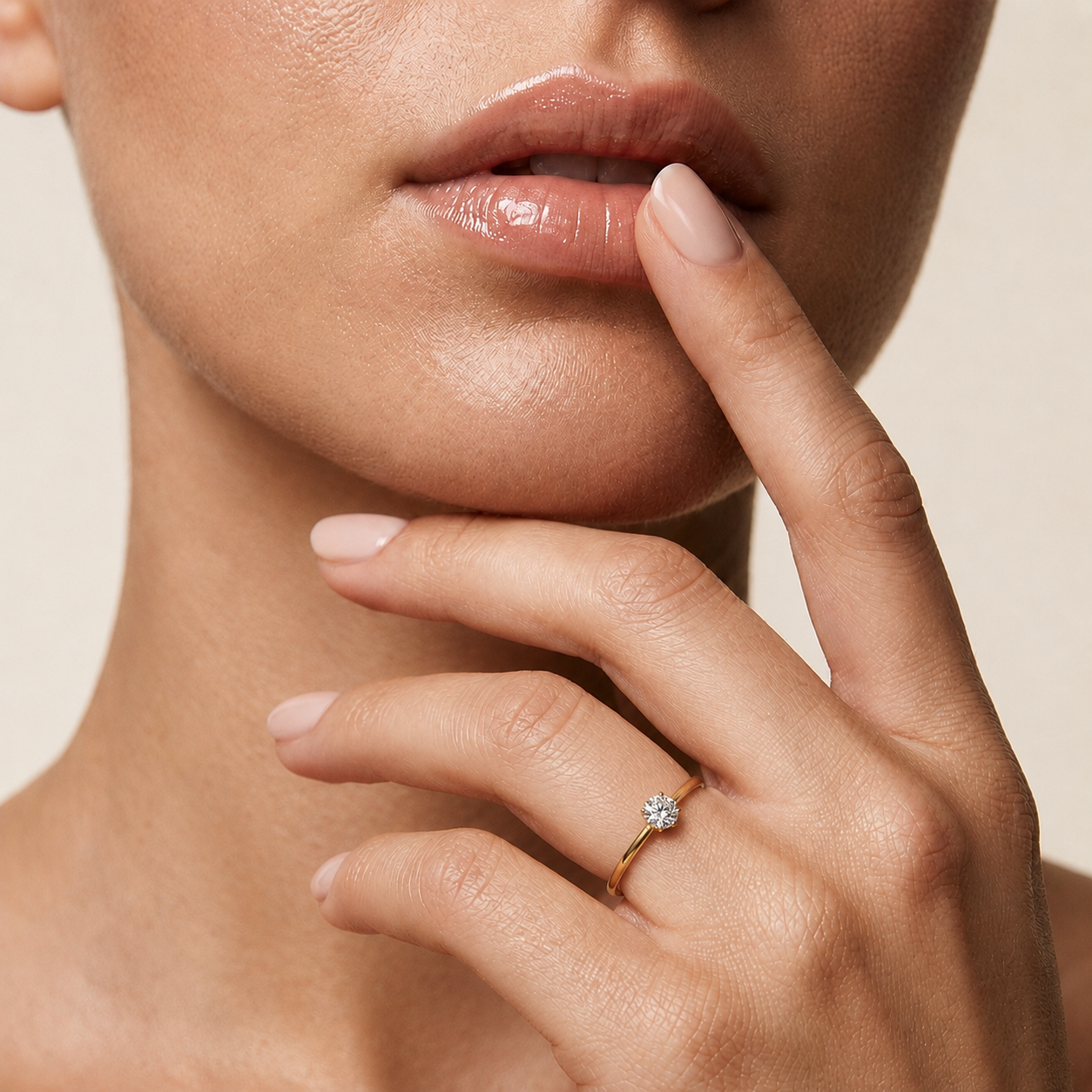 Klassischer runder Diamant-Solitärring | The One & Only Forever