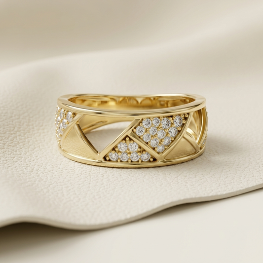 Round lab grown diamond geometric openwork band
Round diamond criss cross designer ring
Wide round diamond abstract open gallery ring
Round diamond geometric statement band
Modern round diamond architectural wide ring
Round diamond luxury crossover band
IGI certified round diamond geometric ring
Men's round diamond openwork fashion band
Round diamond contemporary designer ring
Wide round diamond abstract pattern statement ring
